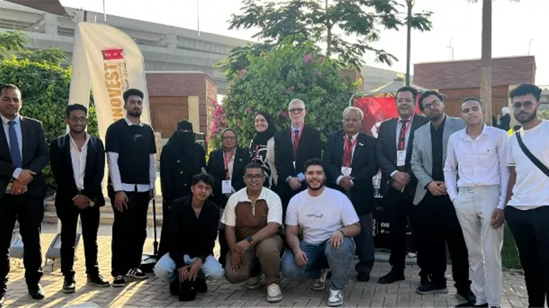 الجامعة المصرية الروسية تشارك فى منتدى الإبتكار والإستثمار العربى صور