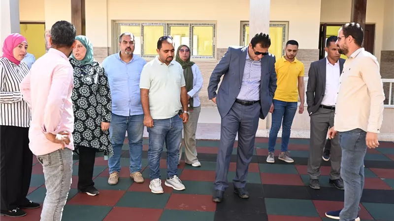 جهاز العاشر يكشف قرب إنتهاء أول مشروع تعليمى من نوعه فى المدينة.. صور