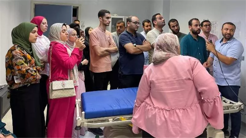 ورشة عمل تدريبية لأطباء الأمراض الصدرية بطب كفر الشيخ