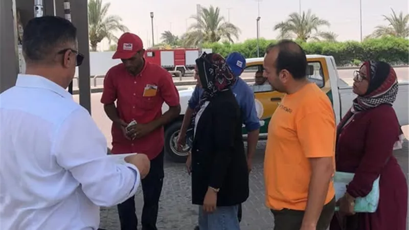ضبط مخالفات بمحطات الوقود وحملات تفتيشية لأسواق الإسماعيلية