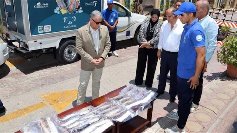 الإسماعيلية تُغرق الأسواق بأسماك الخير، وبنص الاسعار يا أهل الدار