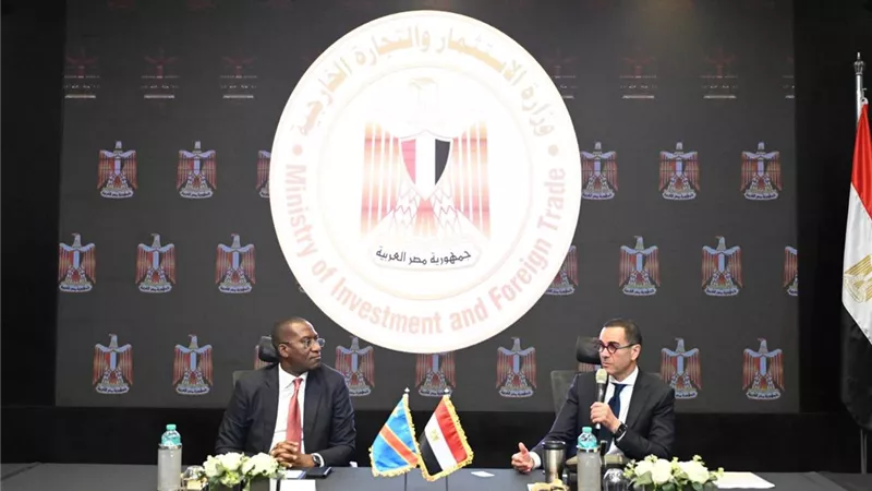 وزير الاستثمار يستقبل نائب رئيس الوزراء بجمهورية الكونغو الديمقراطية