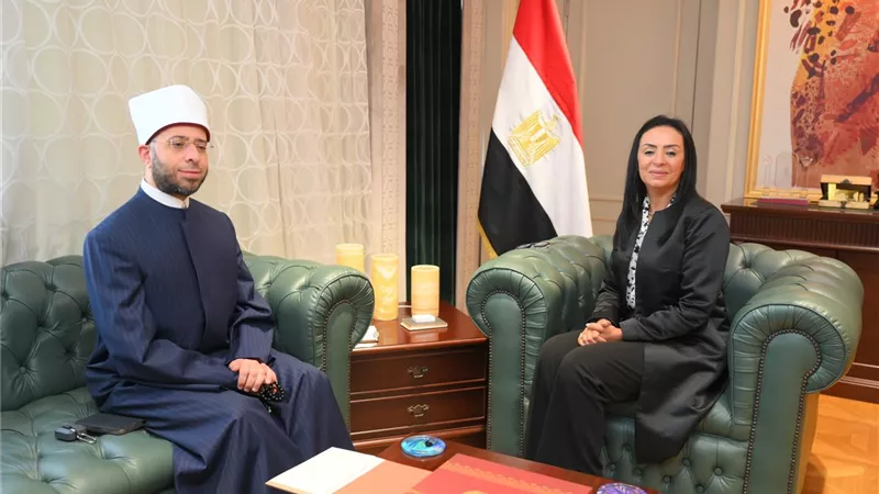 وزيرا التضامن والأوقاف يبحثان التعاون لدعم مبادرات الحماية الاجتماعية