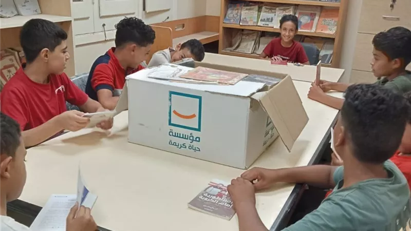 وزارة الرياضة: دعم ثقافي لمكتبات مراكز شباب قري حياة كريمة