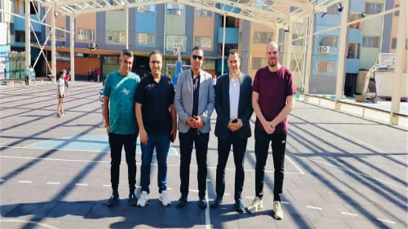 مدير الرياضة يتفقد تدريبات مشروع الموهبة الحركية بالقليوبية