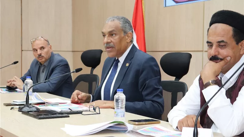 إجتماع اللجنة التنسيقية للمجلس القومي للسكان بمطروح