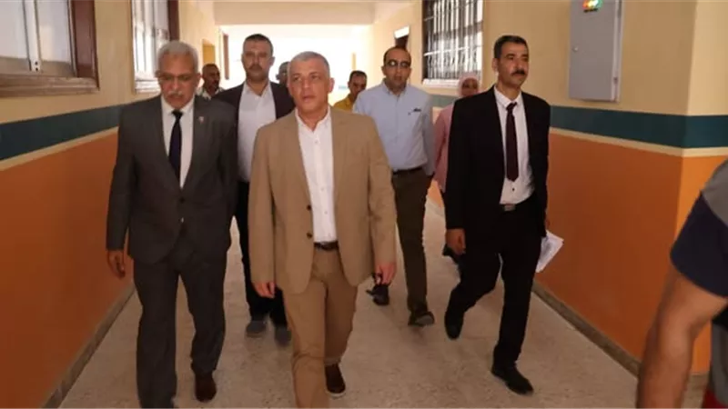 محافظ الإسماعيلية يتفقد آخر يوم في امتحانات الثانوية العامة 2025