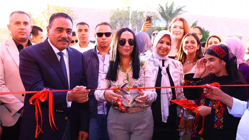 وزيرة التضامن تفتتح فعاليات معرض 
