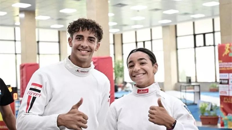 الزوجي المصري يحصد ذهبية جديدة في بطولة العالم للخماسي الحديث