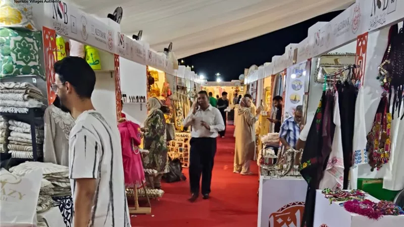 إفتتاح معرض ديارنا للحرف اليدوية والتراثية بمارينا 5