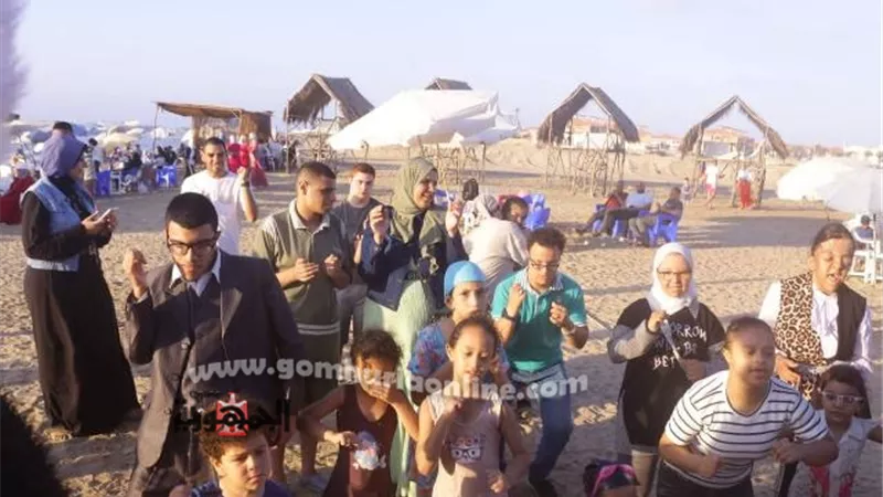 تنشيط السياحة تُنظم فاعلية ترفيهية لذوى الهمم برأس البر