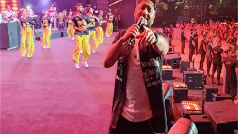 تامر حسنى يغنى 20 أغنية فى حفل ضخم بالسعودية