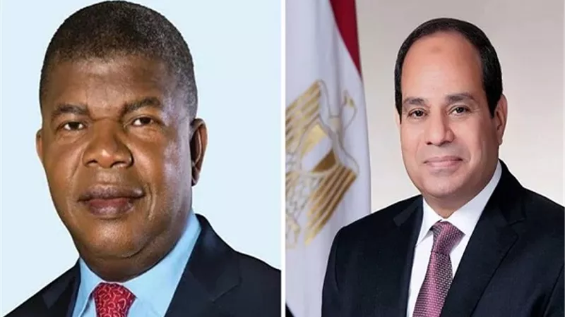 الرئيس الأنجولي يشيد بالدور المصري المحوري والتاريخي في القارة الافريقية