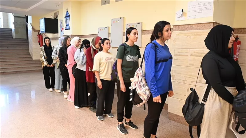 جامعة الفيوم بدأ اختبارات القدرات للالتحاق بكلية علوم الرياضة