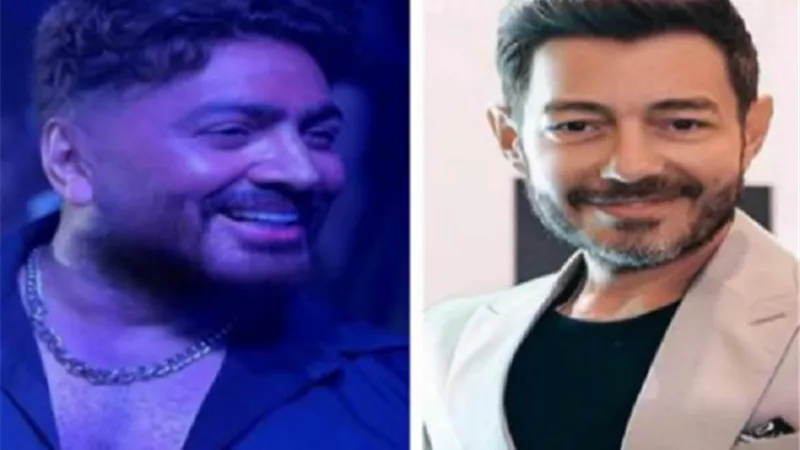 أحمد زاهر يعنئ الكينج وصديقه تامر حسنى بـ 