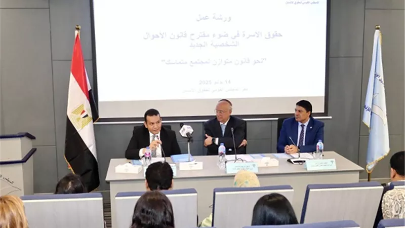 نحو قانون أحوال شخصية متوازن .. ورشة عمل بالمجلس القومي لحقوق الإنسان