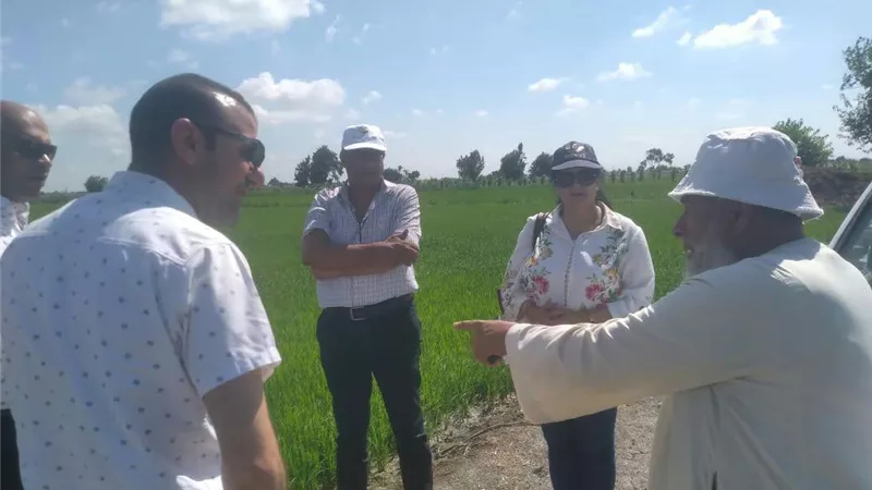 جولة تفقدية لوكيل وزارة الزراعة بالاسكندرية