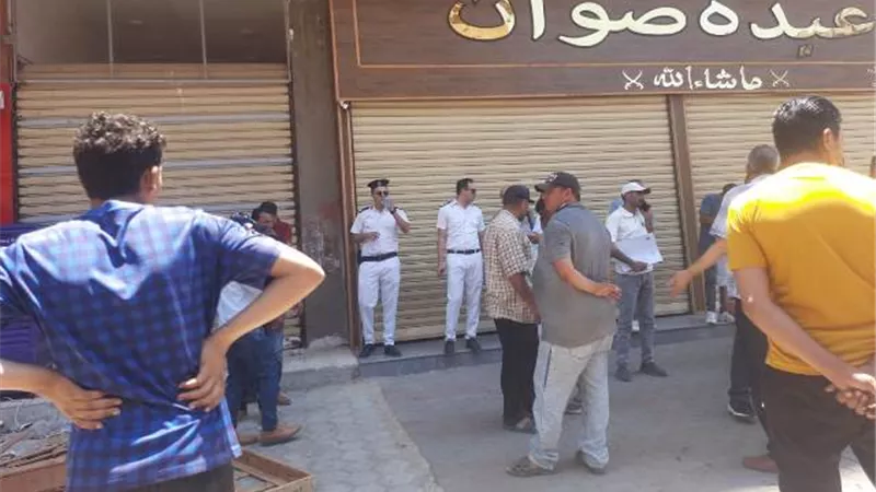 أسباب غلق جهاز العاشر من رمضان لـ8 عقارات سكنية فى المدينة.. بالصور