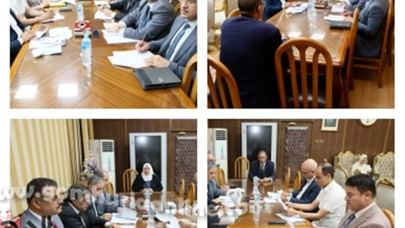 أبو ليمون يترأس لجنة إختيار مديري إدارتي منوف والسادات التعليمية