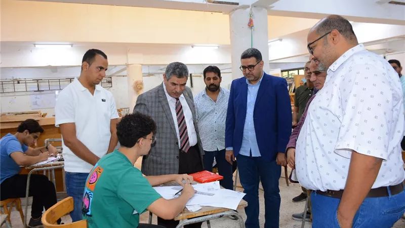 جامعة أسيوط تستقبل لجنة من المجلس الأعلى للجامعات