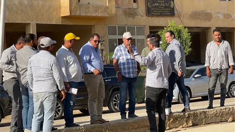 شاهد بالصور.. أحدث مشروعات الزراعة والتجميل داخل مدينة الشروق