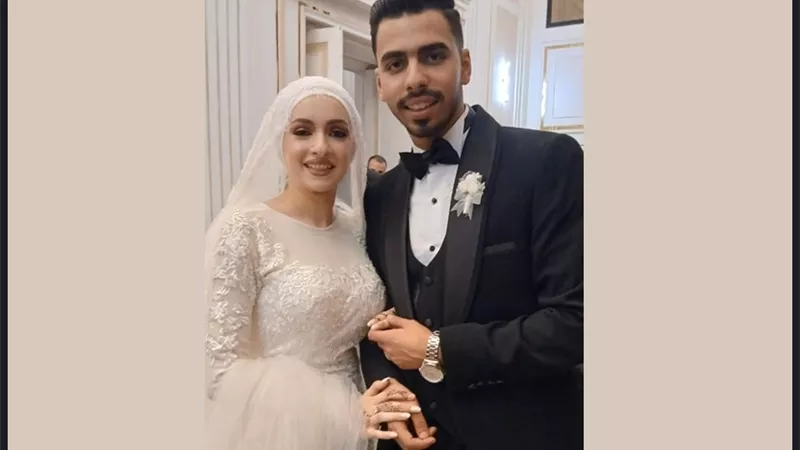 أجمل التهاني لعروسين جمعهما الحب في زفاف سعيد