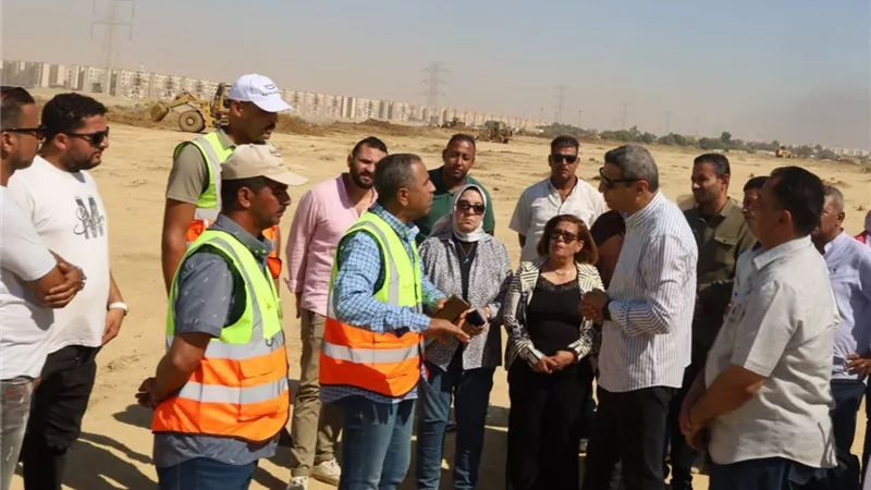 محافظ السويس يتابع أعمال إنشاءالمدينة السكنية الجديدةبمنطقة الصفا