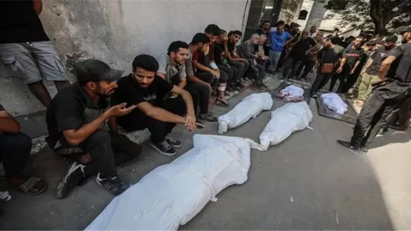 استشهاد 5 فلسطينيين في قصف الاحتلال الإسرائيلي على قطاع غزة