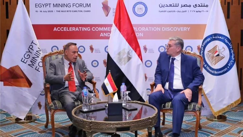 وزير البترول يبحث مع رئيس مناجم النوبة أنشطتها في التنقيب وإنتاج الذهب