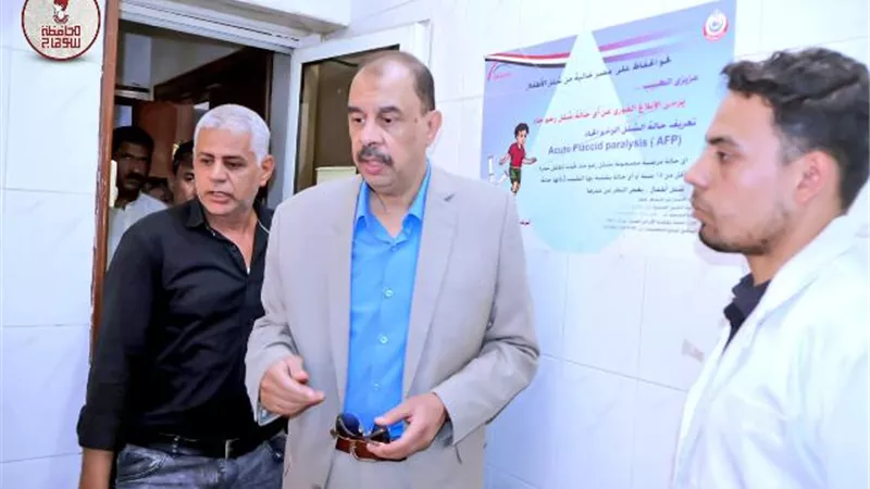 محافظ سوهاج يتفقد مستوى الخدمات المقدمة للمواطنين بالمدمر