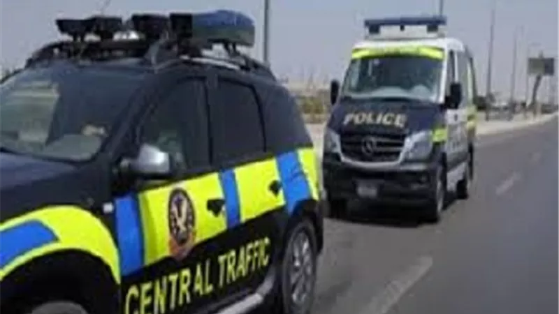 خدمات مرورية تزامناً مع وجود تسريب مياه بمطلع حسب الله الكفراوى