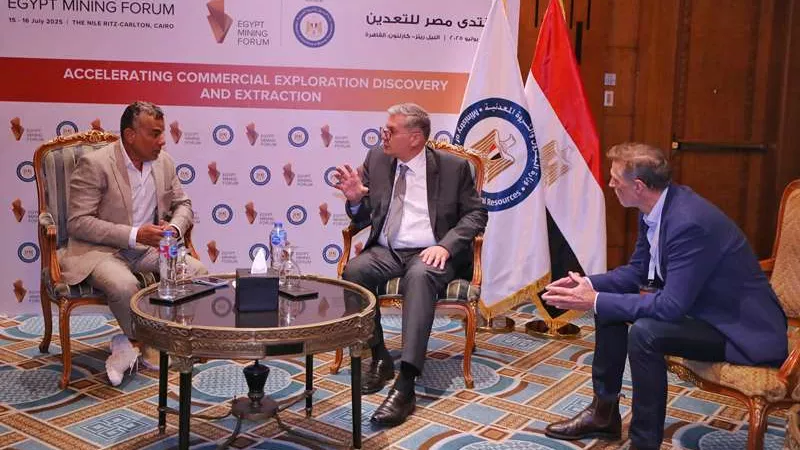 وزير البترول يبحث مع رئيس 