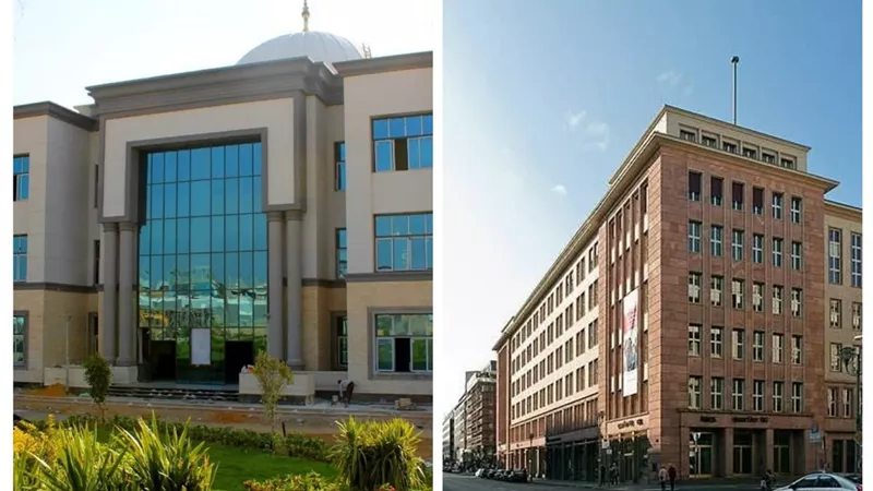 جامعة بنها الأهلية تبحث التعاون الأكاديمي مع كلية هيرتي الألمانية