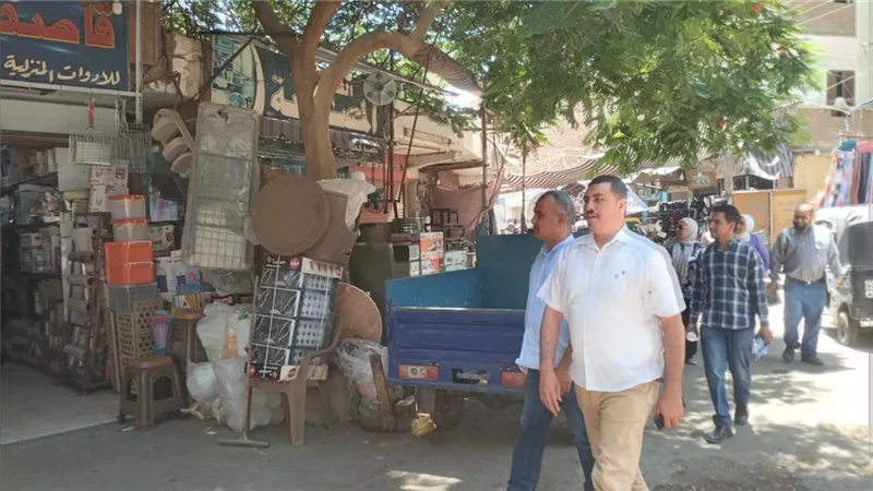 معاينة ميدانية لمشروعات الخطة الاستثمارية بالقوصية في أسيوط