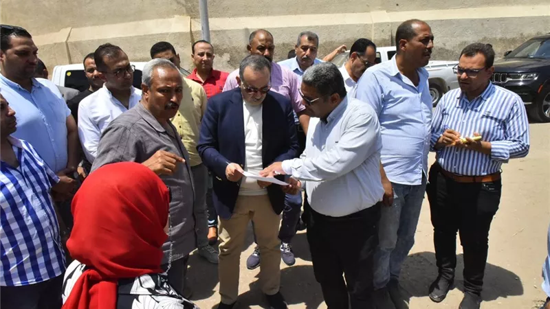 مشروع تنموي متكامل لإنهاء الأسواق العشوائية في ابوتيج بأسيوط