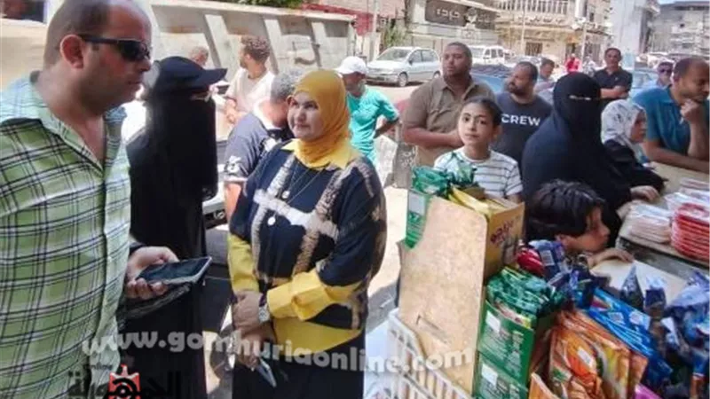 أغذية غير صالحة للإستهلاك الآدمي بأسواق دمياط