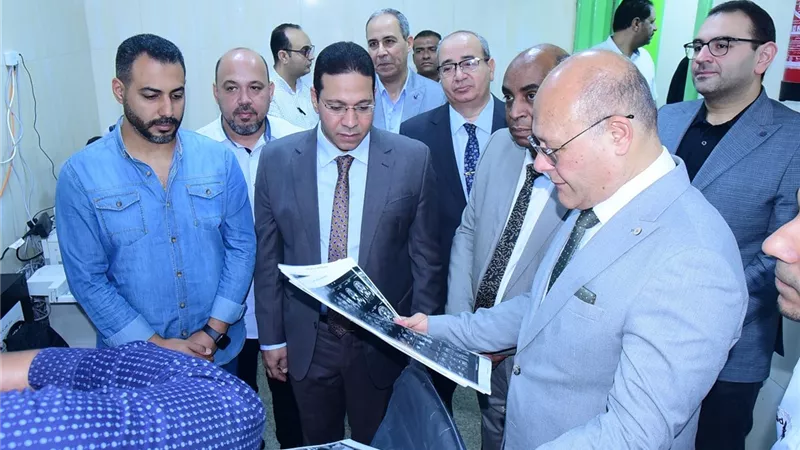 إفتتاح وحدة الرنين المغناطيسي بمستشفى سوهاج الجامعي
