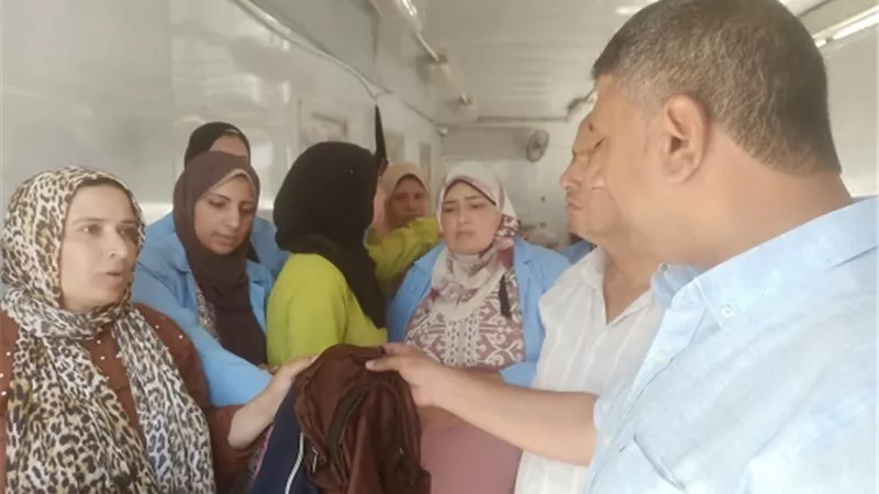 معاينة المنازل للأسر الأولى بالرعايةبزاوية صقر ابو المطامير