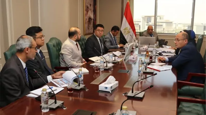 عصمت يتابع مستجدات توفير التغذيةالكهربائية لمشروعات الدلتاالجديدة