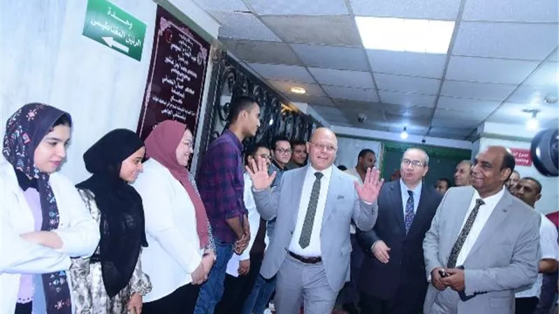 إفتتاح الرنين المغناطيسي فى مستشفى سوهاج الجامعي