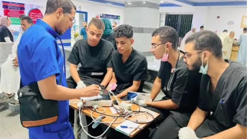 انطلاق التدريب الصيفي لطلاب برنامج الطب بجامعة جنوب الوادى