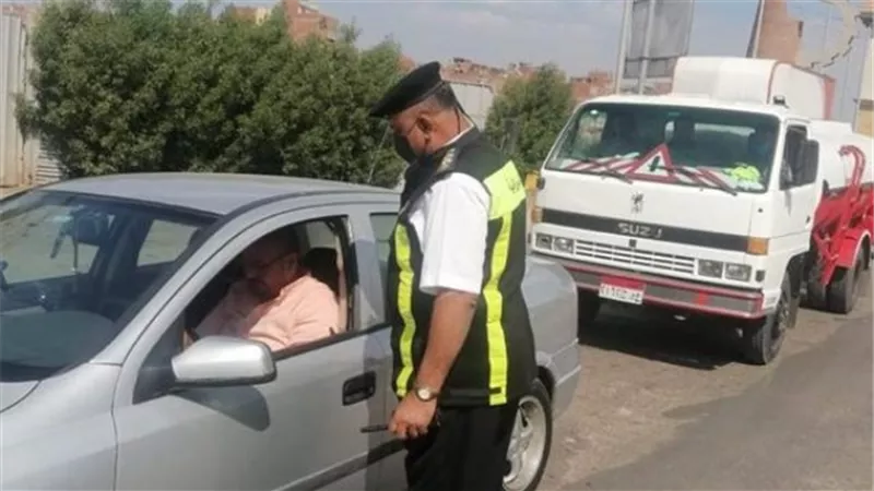 ضبط 378 سائق يتعاطون المخدرات و130 ألف مخالفة مرورية
