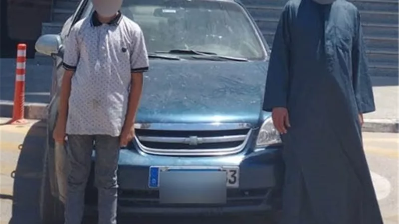 ملابسات قيادة طفل لسيارة ملاكى بالجيزة