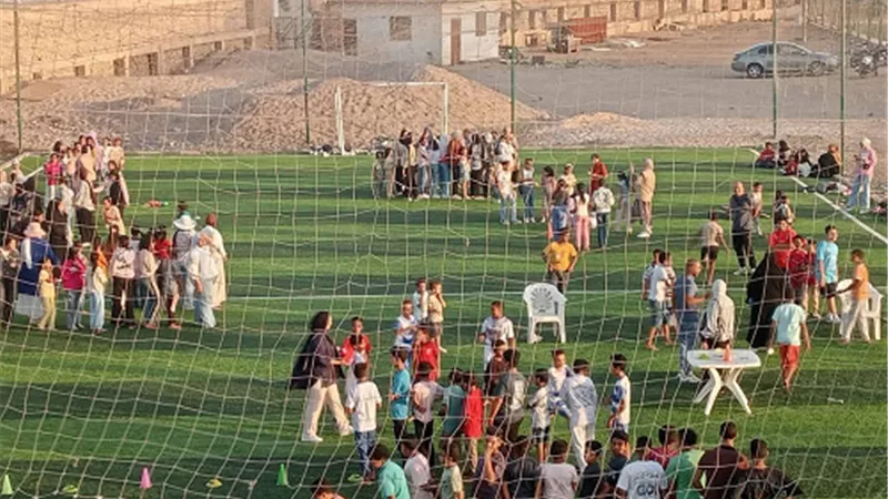المعسكر التدريبى لبرنامج الرياضة من اجل التنميه
