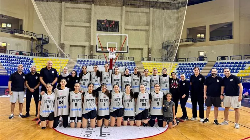 منتخب ناشئات السلة في معسكر مغلق استعدادًا للبطولة العربية