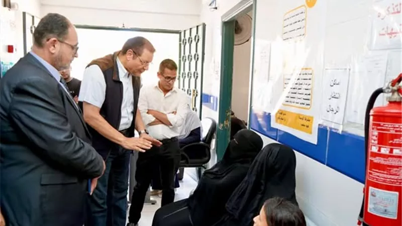 الرقابة الصحية تهنئ أهالي مطروح بانطلاق المرحلة الثانية من التأمين الشامل