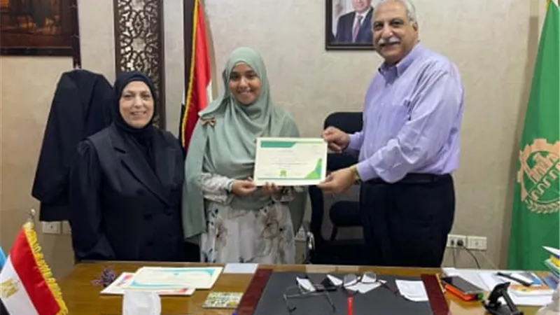 تكريم طلاب القليوبية الفائزين في مسابقة البرمجة على مستوى الجمهورية