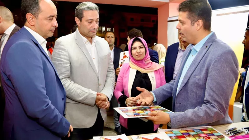 مدير مكافحة الإدمان ومحافظ دمياط يفتتحان وحدة للصندوق برأس البر