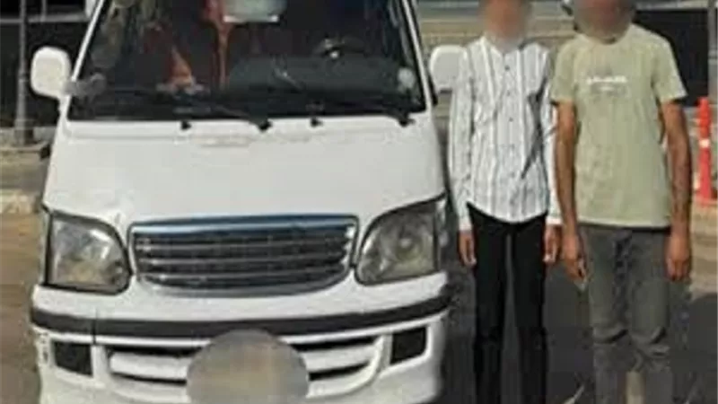 ملابسات قيادة طفل لسيارة ميكروباص بالجيزة