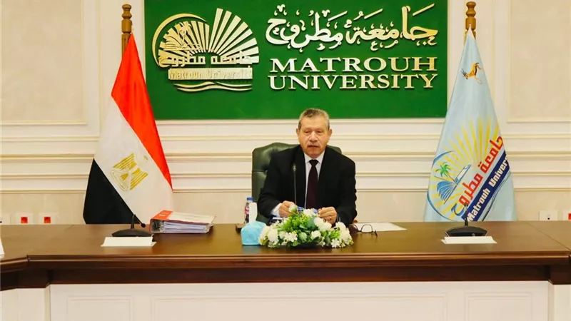 مجلس جامعةمطروح يستعرض إنجازات المرحلة الماضية ويؤكداستمرارالبناء